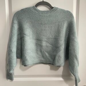 Garage Cropped Batwing Sweater